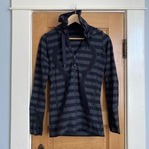 Lululemon stripped hoodie
